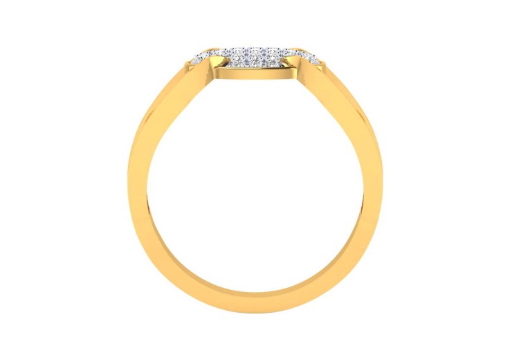 Robin diamond ring in 18k Gold